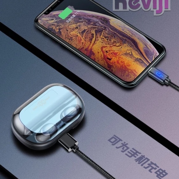 Waterproof V11 Pro noise canceling,150 hrs listening time, 2400mAh powerbank - Picture 14 of 16